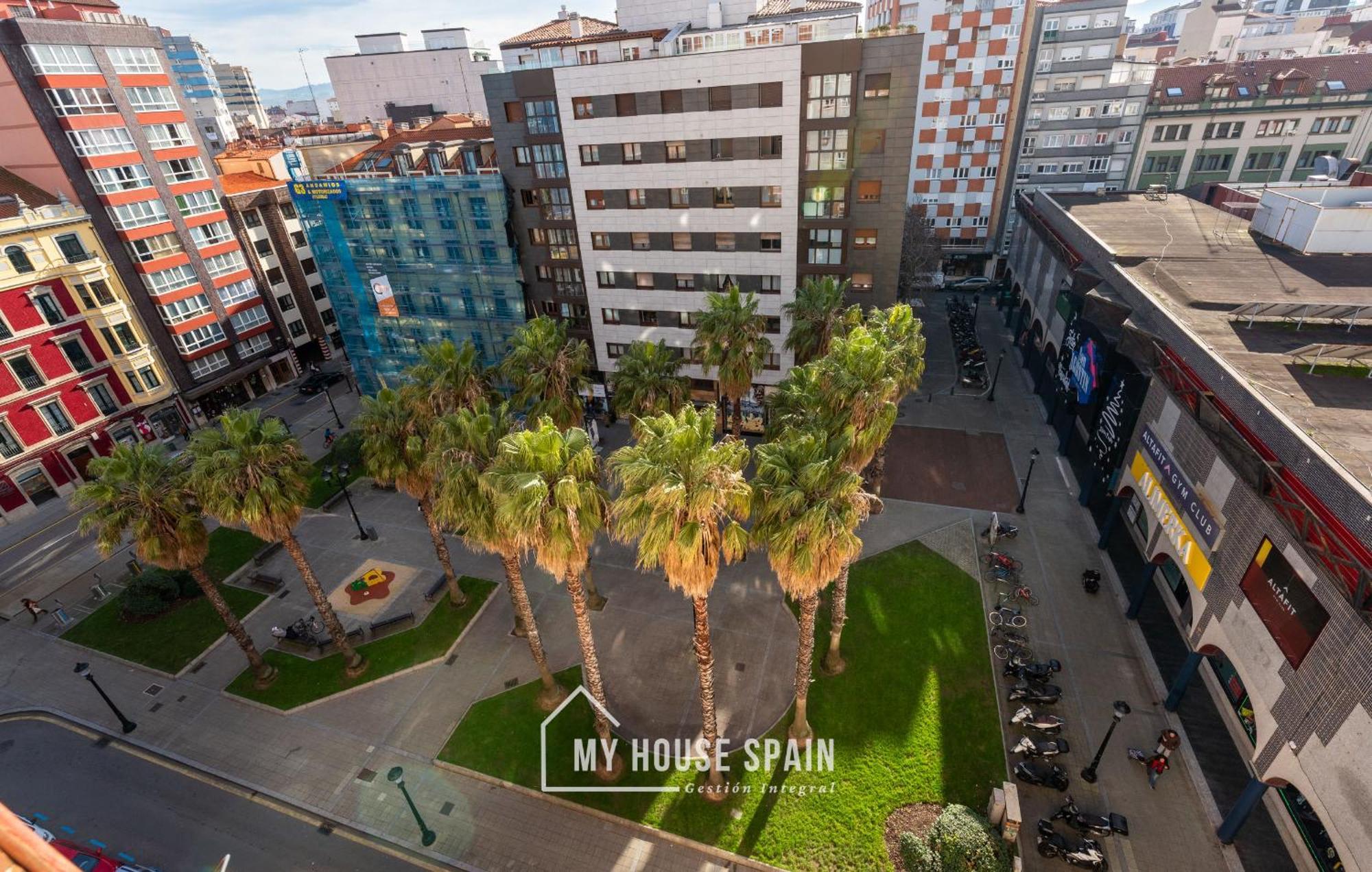 Myhousespain - Radiante Piso Junto A La Playa Gijón Eksteriør bilde