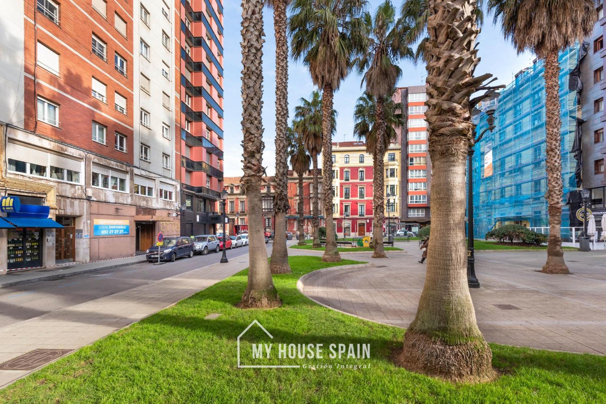 Myhousespain - Radiante Piso Junto A La Playa Gijón Eksteriør bilde